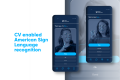 CV enabled American Sign Language recognition
